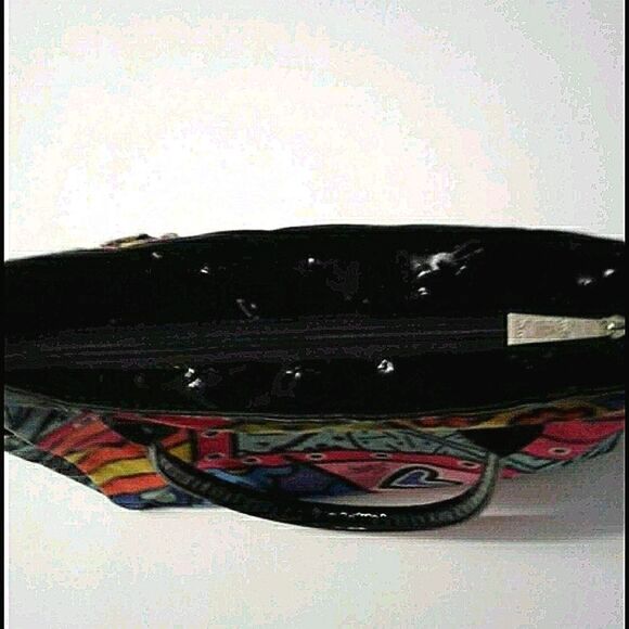 Kati Lez Retro Y2K Colorful Butterflies Trendy Artsy Tote Bag - Picture 6 of 8